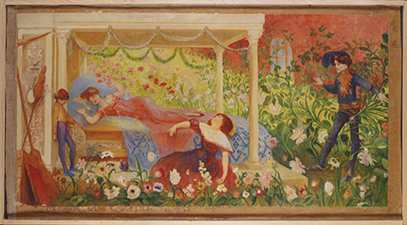 La Belle au bois dormant et le Prince charmant. &copy; Arnaga